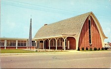 First Presbyterian Church Ocean City Maryland Vintage Postcard