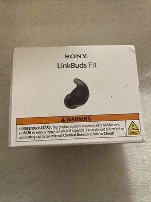 Sony WF-LS910N LinkBuds Fit True Wireless Noise-Canceling Earbuds (Black),New
