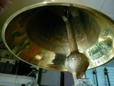 Large Nautical Ship's Boat Bell 11" Solid Brass Marine Maritime Wall Decor GIFTs