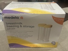Medela USA Breastmilk Freezing  Storage 12 x 2.7 oz No BPAs Sanitizing Bag NIB