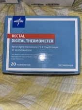 Medline 20pc Box Digital Rectal Thermometer