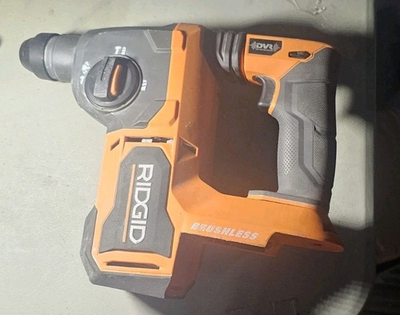#ad #ad RIDGID R86712 18V Brushless 1 inch SDS Plus Rotary Hammer Tool Only $115.00