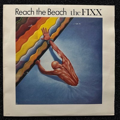The Fixx Reach The Beach Vinyl LP 1983 MCA Records New Wave Synth-Pop Pop Rock