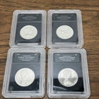 Canadian Dollar 50% Silver Coin Lot - 1970 1972 1975 1976 - Unknown Condition