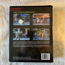 Authentic Mutation Nation Neo Geo AES US Version Dog Tag, Tested, Complete!