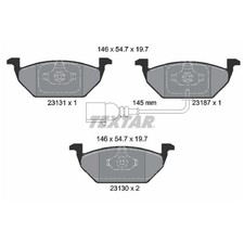 Satz Bremsbeläge Bremsklötze vorne für Audi A2 8Z0 A3 8L1 8P1 8P7 8PA | 88434