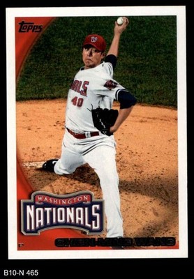 2010 Topps #465 Chien-Ming Wang Nationals 8 - NM/MT