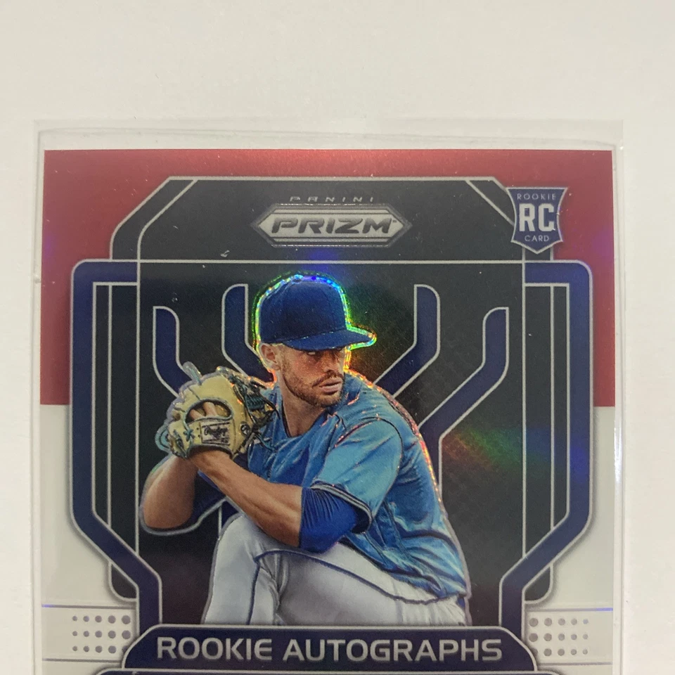 Dylan Coleman [Red White Blue Prizm] RA-DC 2022 Panini Prizm Rookie Autos - Image 4 of 4