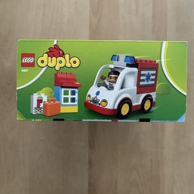 LEGO DUPLO 14 Piece Ambulance Building Set. Excellent Cond. See Pics For Detail