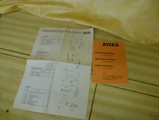 ATIKA  Bedinanleitung f&uuml;r Betonmischer