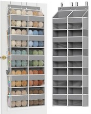 Hanging Yarn Organizer 5 Tier w/ Pockets Over Door Storage for Crochet Needles