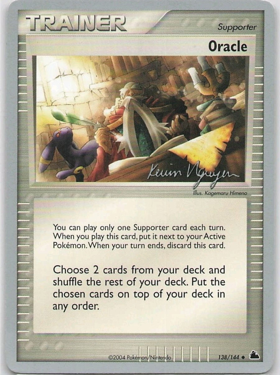 Oracle - World Championships 2004 - 138/144 Skyridge - Pokémon TCG Kevin Nguyen