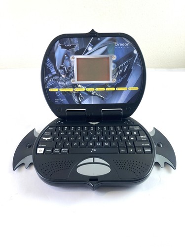 Batman Laptop Kids Learning Computer Oregon Scientific- Working, Tested
