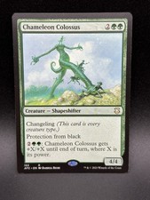 MTG Chameleon Colossus R Forgotten Realms Commander #153
