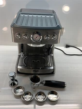 Bella Pro Series 19-Bar Espresso Machine, Stainless Steel Model 90166 (Mint)