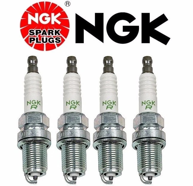NGK V-Power Copper Spark Plugs BKR6E-11 #2756 Made in Japan Lot of 4