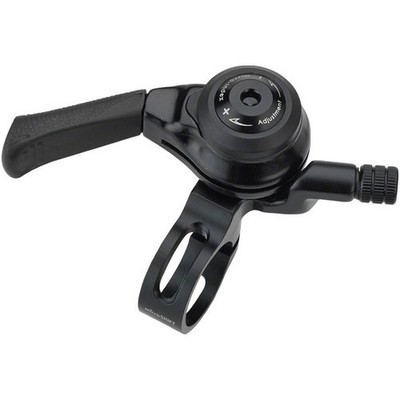 microSHIFT Left Thumb Shifter - MTB, Double/Triple, Friction, Black SL-M-L