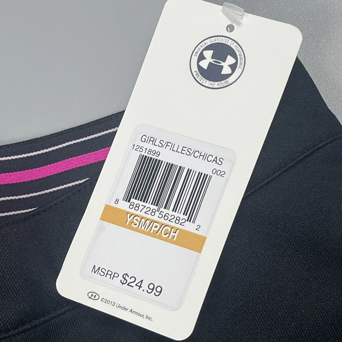 Under Armour Mädchen Softball Hose Jugend Small YSM/P/CH schwarz sportlich