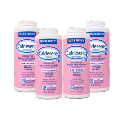 4 Pack - Caldesene Protecting Powder 5oz Each