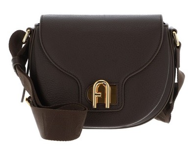FURLA Lotus Mini Crossbody Bag Umhängetasche Mogano + Toni Mogano