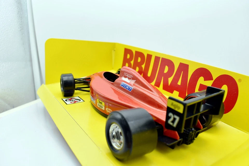 Modellini auto FORMULA 1 scala 1:24 Ferrari 641/2 F1 Burago modellismo diecast - Immagine 4 di 4