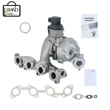 Turbo Turbocharger For Audi A3 VW Beetle Golf Jetta 2.0L Diesel BV43 2009-2014