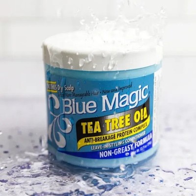 Blue Magic Teebaumöl Leave-In Styling Conditioner 12oz