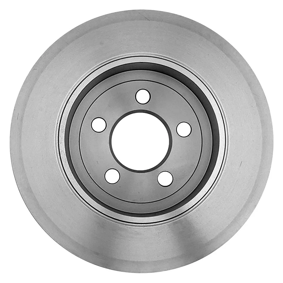 Nuevo rotor de freno trasero sólido plateado para Dodge Charger 2006-2023 ACDelco 18A1690AC Foto 2 de 4