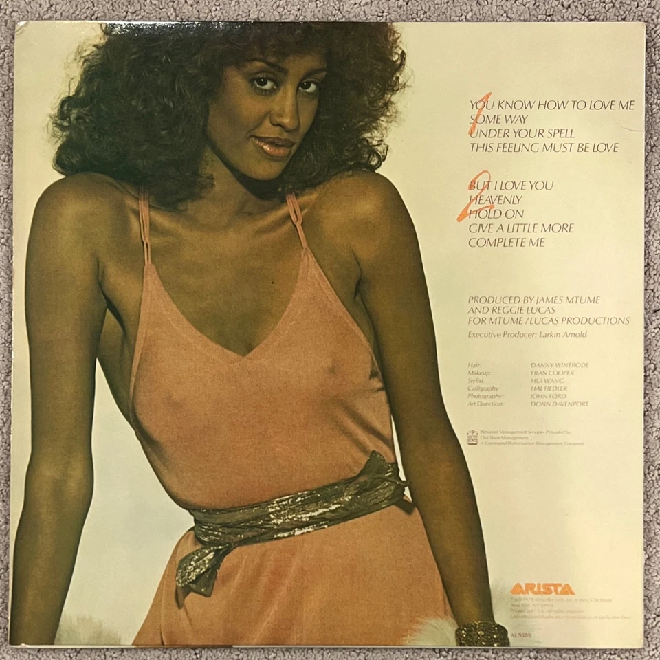 Phyllis Hyman - You Know How To Love Me - 1979 Arista AL 9509 VG+/EX - Image 2 of 4