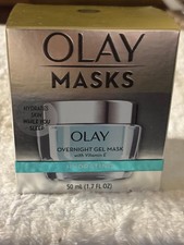 Olay Masks Hydrating Overnight Gel Mask Vitamin E 1.7 oz