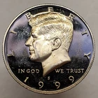 1999-S Kennedy Half Dollar Clad Proof - Actual Coin Pictured Circulated