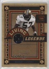 2010 Panini Crown Royale Living Legends Materials 138/299 Rickey Jackson HOF k4s