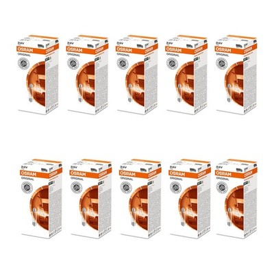 10 Glühlampen 24V Licht-Expertise OSRAM ORIGINAL FESTOON passend für diverse PKW