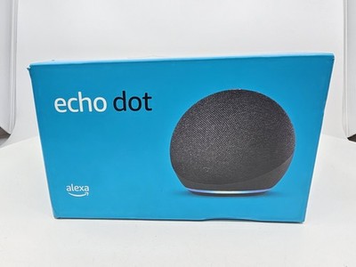 Amazon Echo Dot (4th Gen) Smart Speaker w/ Alexa, Bluetooth, 3.5mm Black Free  