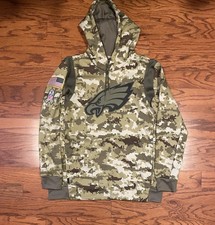 Nike Philadelphia Philly Eagles Salute to Service 2021 Dri Fit Hoodie sz XL NEW
