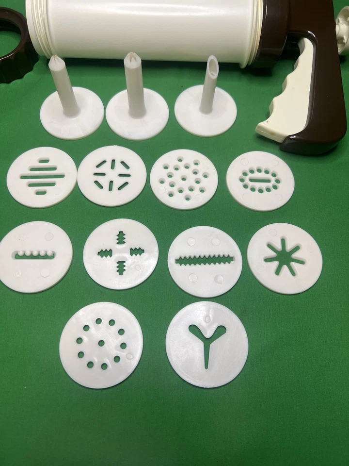 Prensa para hacer galletas y galletas Leifheit vintage Alemania/caja original Foto 2 de 4