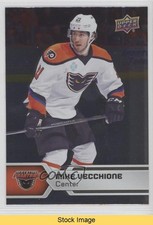 2017-18 Upper Deck AHL Silver Foil Mike Vecchione #50 READ 7l6