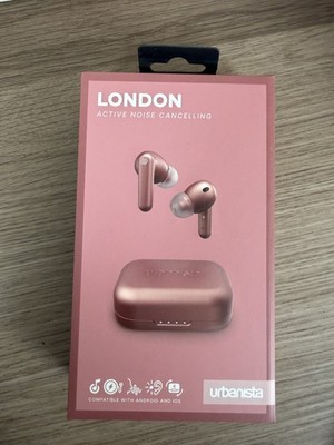 Urbanista London True Wireless Earbuds with Active Noise Cancelling - Rose