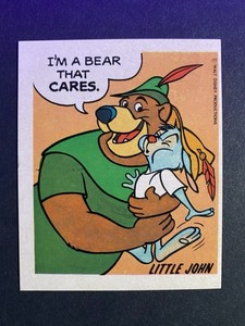 1970’s Wonder Bread Disney Stickers Little John (b)