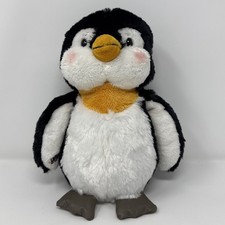 GANZ WEBKINZ HM132 BLACK  WHITE PENGUIN NO CODE PLUSH/STUFFED ANIMALS