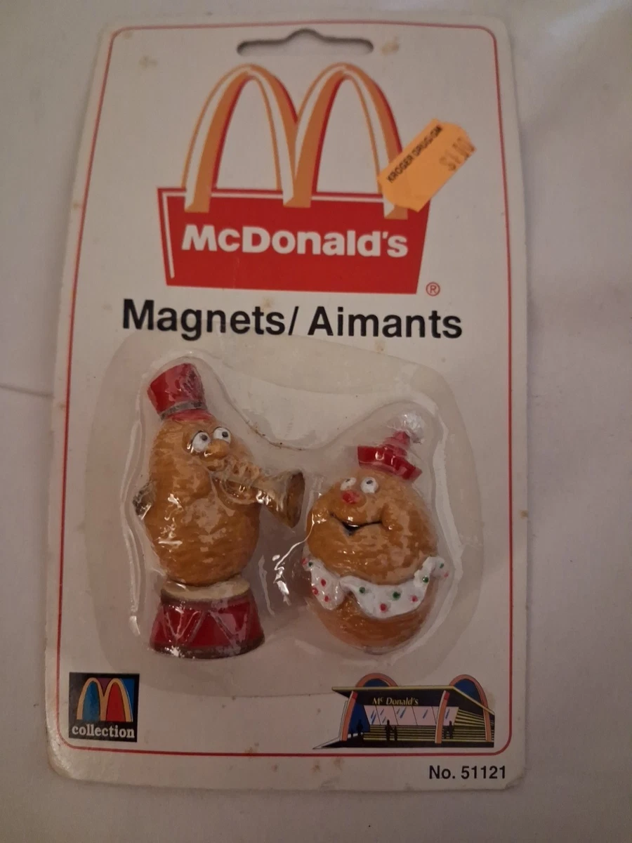 Mcdonalds Magnet In Fast Food Premiums for sale | eBay