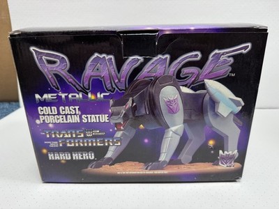 Transformers G1 Soundwave s Ravage Statue - Hard Hero - 51/500 Rare 