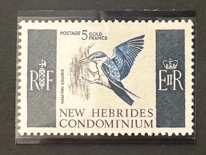 NEW HEBRIDES BRITISH   107   Beautiful  Mint  NEVER  Hinged    Issue