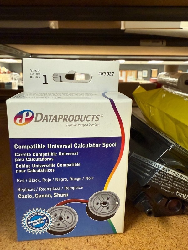 2 packs R3027 calculator ribbon- NIB free shipping
