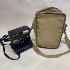 Polaroid 600 Autofocus 660 Instant Land Camera W/ Case UNTESTED