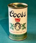 Coors Flat Top Beer Can KS Tax Paid '50s Adolph Coors Golden, Co. Empty 12 oz TO — photo 5
