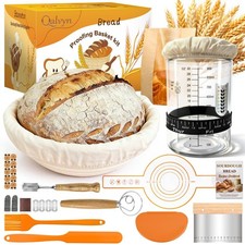 Sourdough Starter Kit with Sourdough Jar Baking Supplies for Beginner Sou...