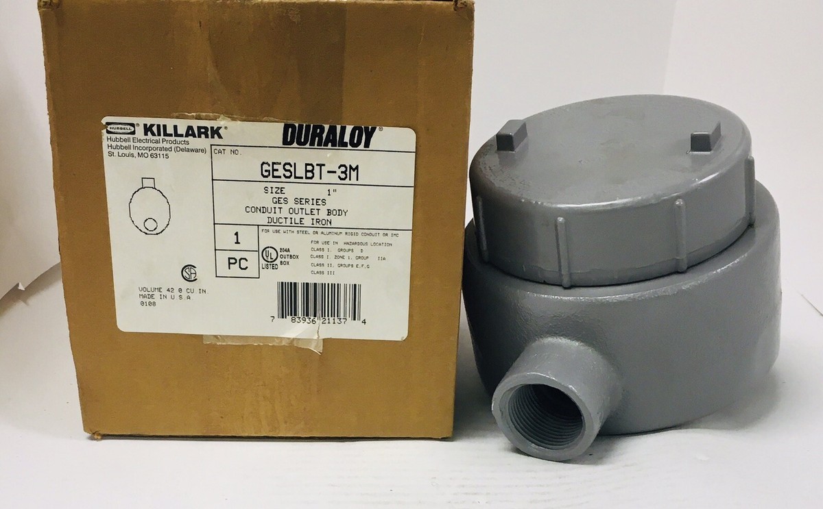 Box Of 5 New Killark Olb-3, O Series Type Lb Conduit Bod Bbz | Meses Box Of 5 New Killark Olb-3, O Series Type Lb Conduit Bod Bbz | Meses