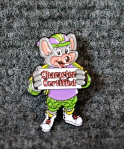 Chuck E Cheese Figur zertifiziert Anstecknadel Neu aus altem Lagerbestand - Bild 3 von 4