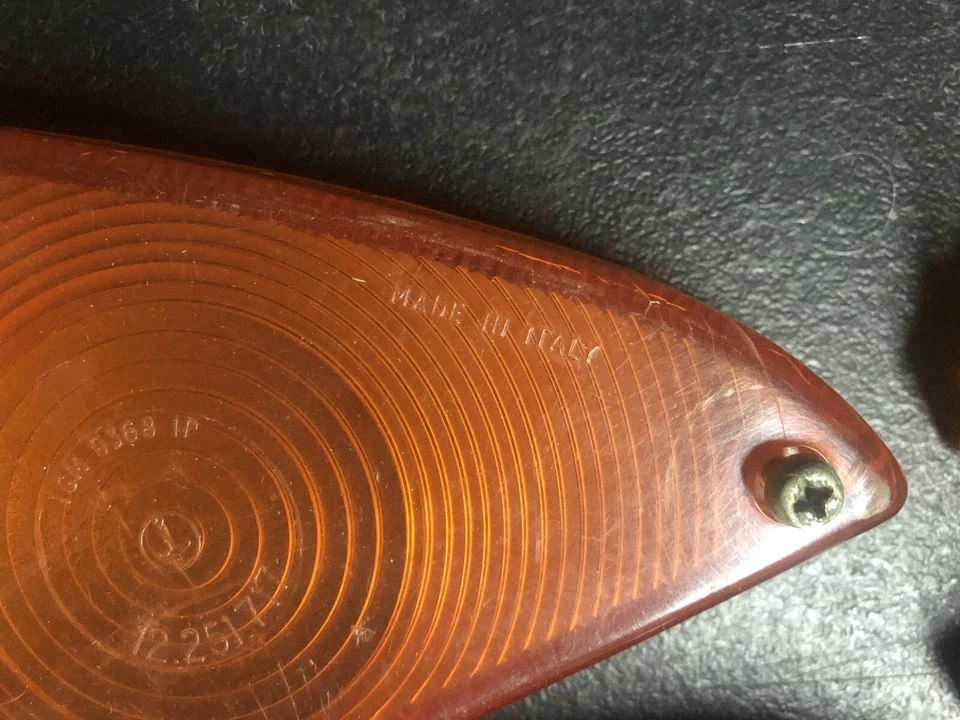 1963 1964 1965 1966 CARELLO TAIL LIGHTS LANCIA FLAMINIA TOURING GT SPIDER LENS - Image 3 of 4
